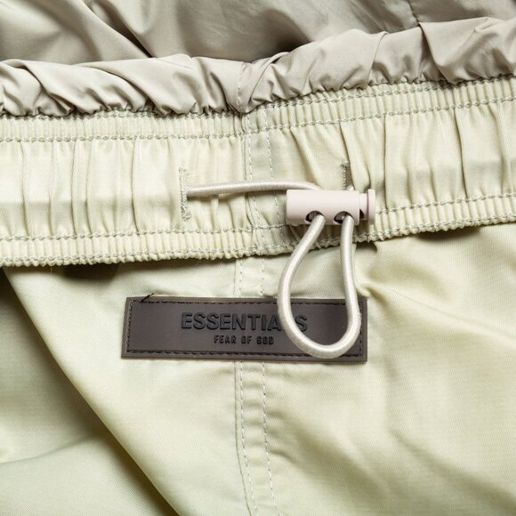 Fear of God Essentials Sage Green Seafoam Taslan Nylon Shorts - Mens M - Picture 10 of 16